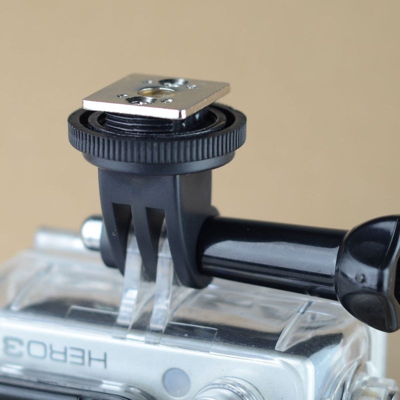 DSLRKIT DSLR Hotshoe Mount Adapter for GoPro Hero - Image 5